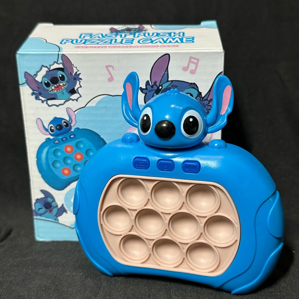 Stitch Fast Push Puzzle Game for Kids